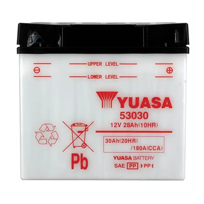 Batterie 53030 Conventionnelle Avec Entretien - Livrée Sans Acide Kedvezményes ár