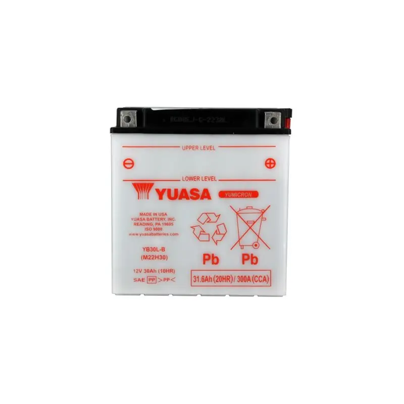 Ajánlat Batterie YB30L-B Conventionnelle Avec Entretien - Livrée Sans Acide