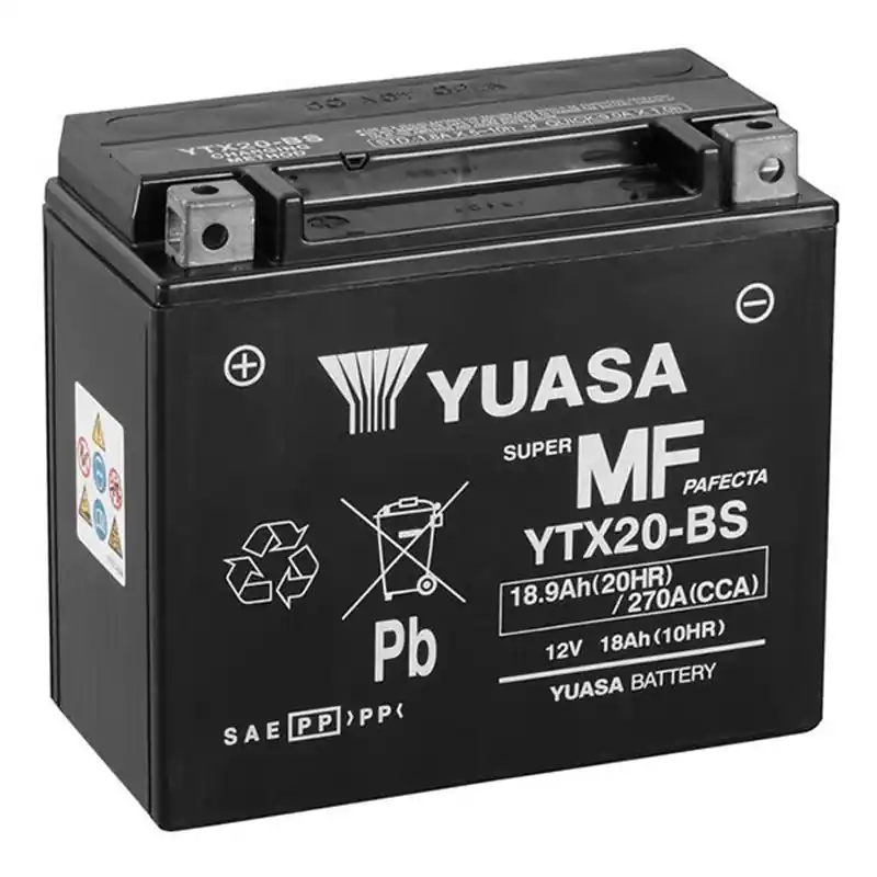 Batterie YTX20-BS AGM - Sans Entretien - Livrée Avec Pack Acide Kedvezményes ár