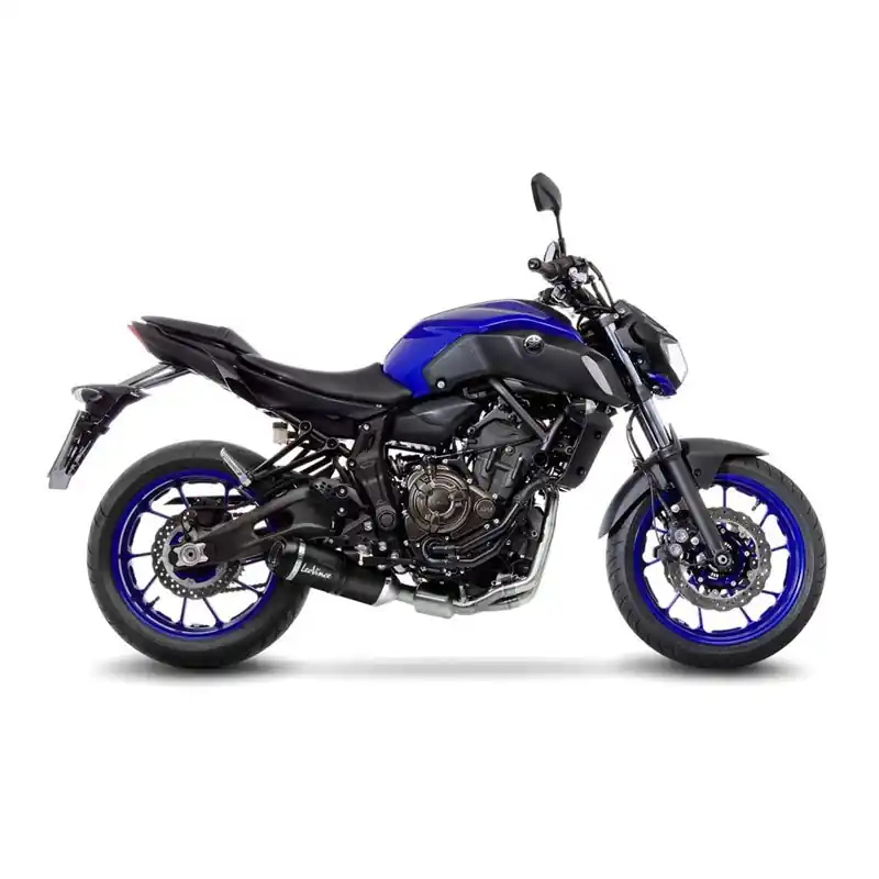 Ligne Complète LV ONE EVO BLACK EDITION MT-07/FZ-07 - Homologué dB(A) Szezonális akció