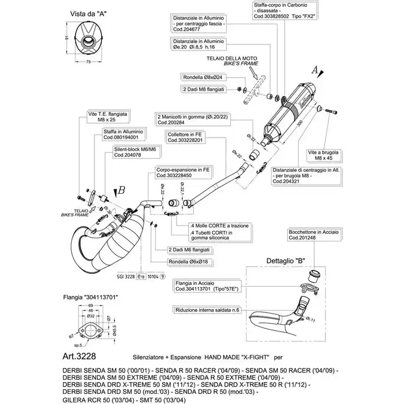 Ligne Complète X-FIGHT DRD SM/R - Homologué Kedvezmény