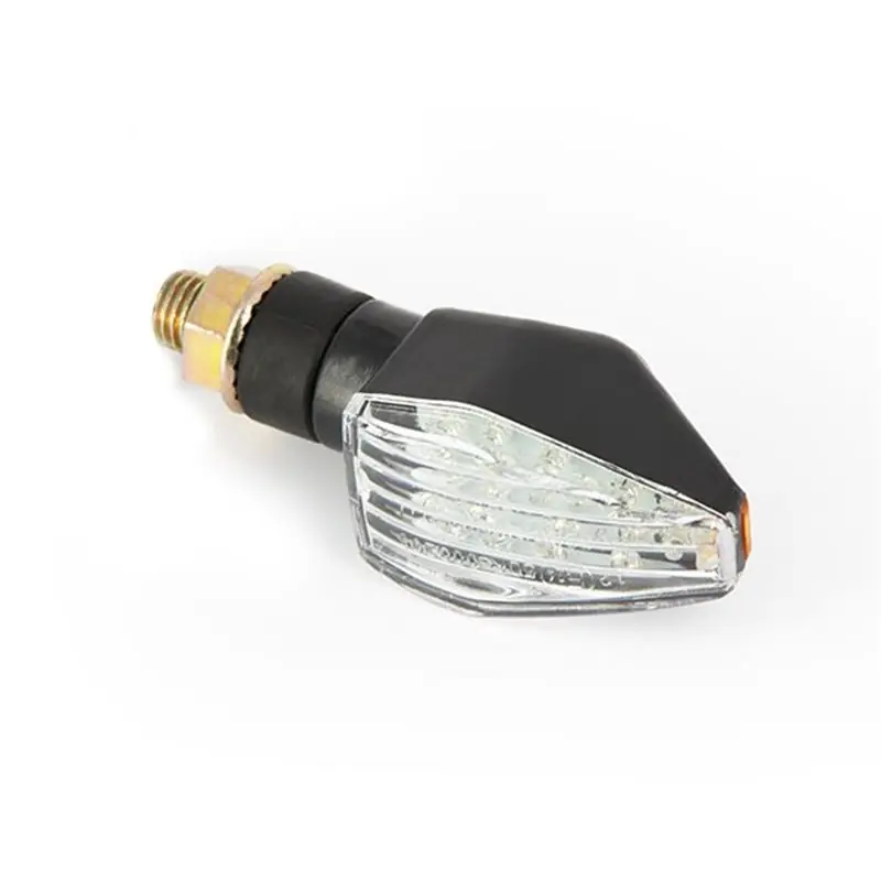 Paire de mini clignotants LED triangulaire - noir Alacsony ár