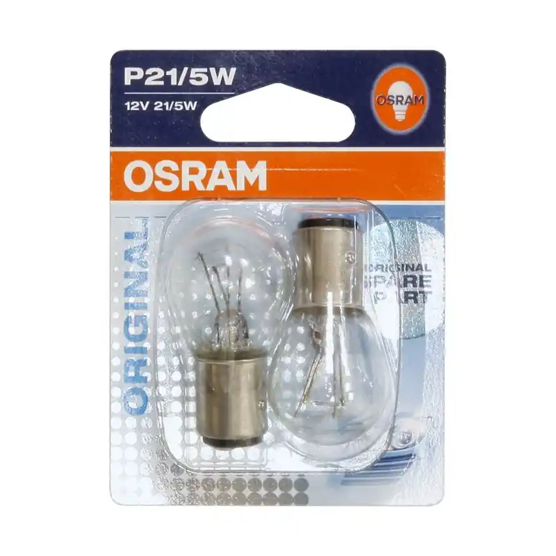 Akció Ampoule Stop 2 Fils - 12V 21/5W Bay15d - Blister 2 Ampoules