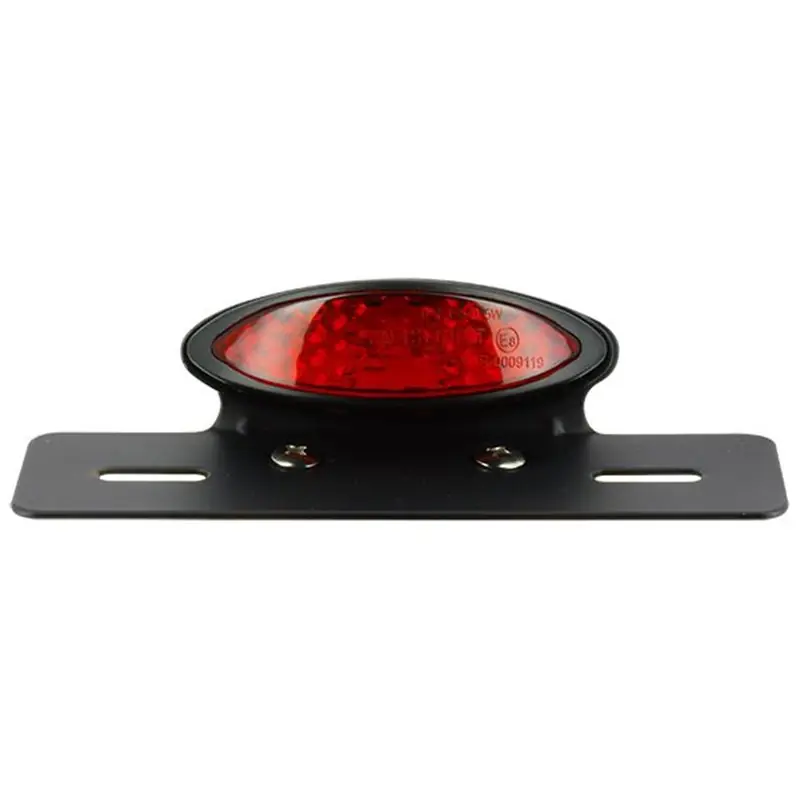 Vedd meg online Kit Feu Arriere Ovale Led avec Cabochon Rouge et Support de Plaque