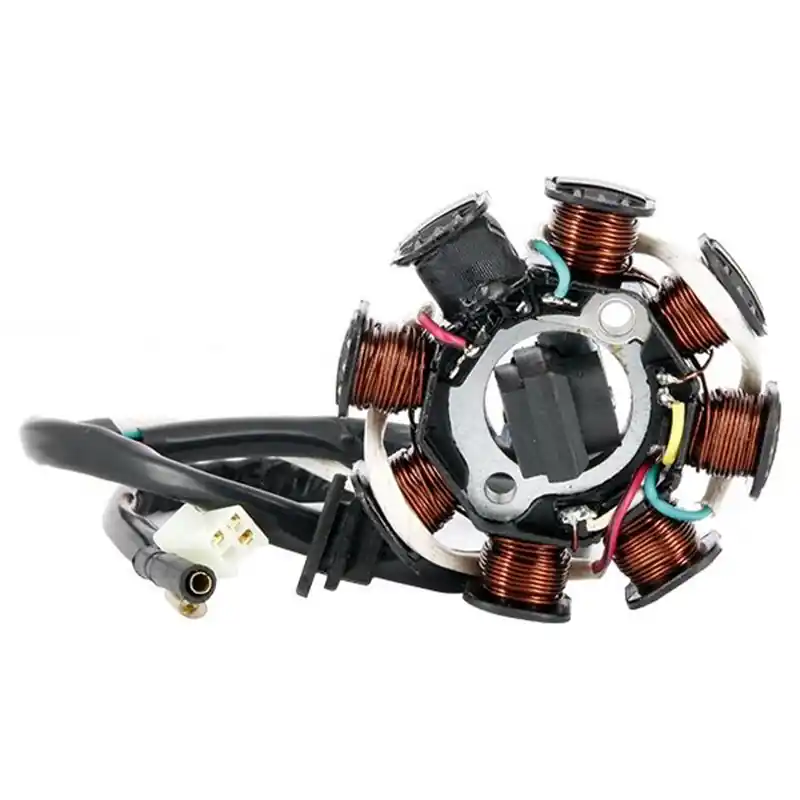 Kedvezmény Stator 8 Pôles GY6 125cc Ø Extérieur 88mm - Ø Intérieur 28.9mm - Entraxe 42.4mm