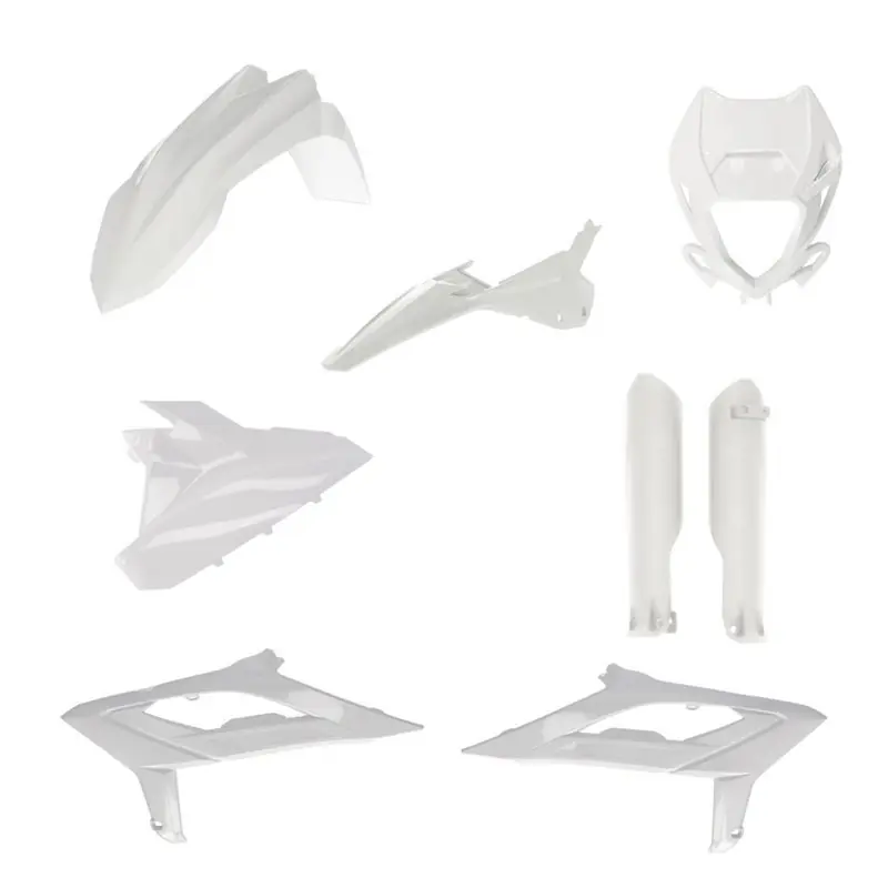 Rendeld meg most Kit Plastique Cycra 5 Elements + Protection Fourche Beta Enduro 2023 - Blanc