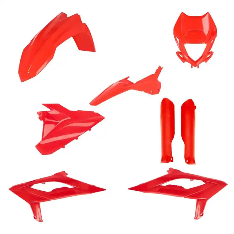 Expressz szállítás Kit Plastique Cycra 5 Elements + Protection Fourche Beta Enduro 2023 - Rouge