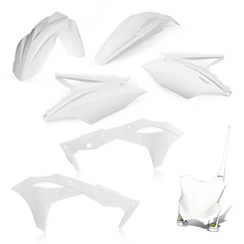 Biztonságos fizetés Kit Plastique Cycra 5 Elements KAWASAKI KXF250 18 - Blanc