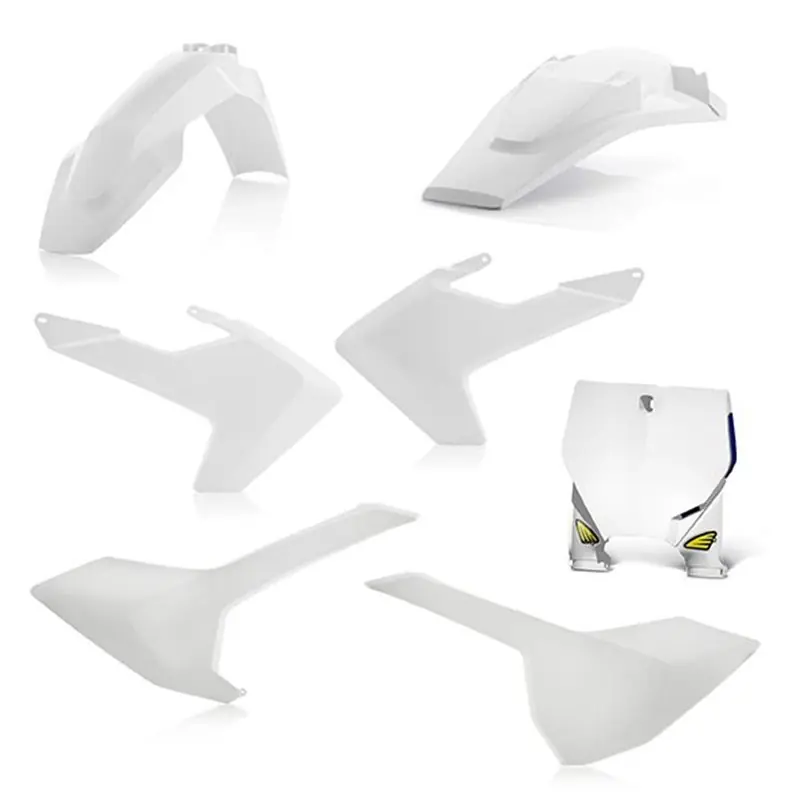 Vedd meg online Kit Plastique Cycra 5 Elements HVA TC/FC 16 - Blanc