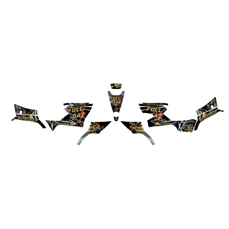 Kit Déco Quad FULL GAZ CF MOTO 520 Châssis court Utolsó esély