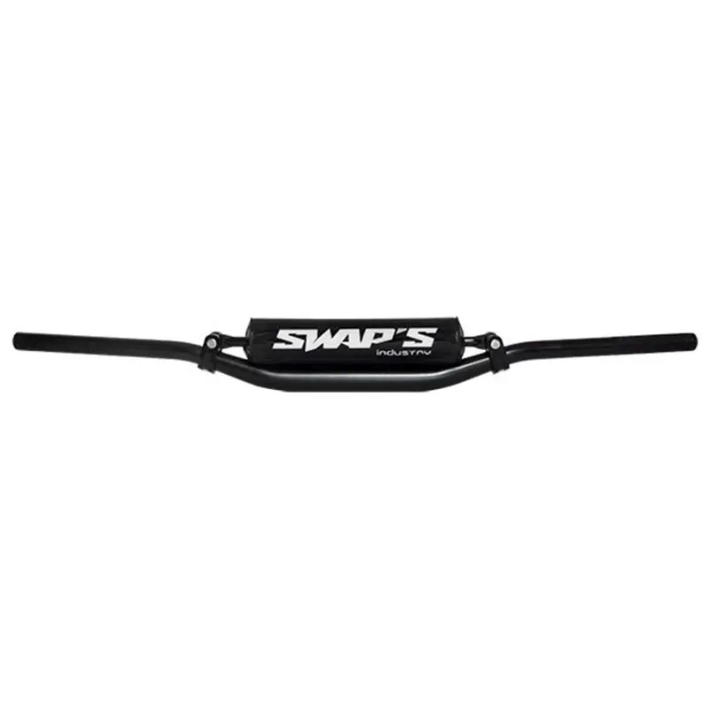 Akció Guidon CROSS Alu - CR LOW Ø28.6mm avec Renfort - Noir Mat