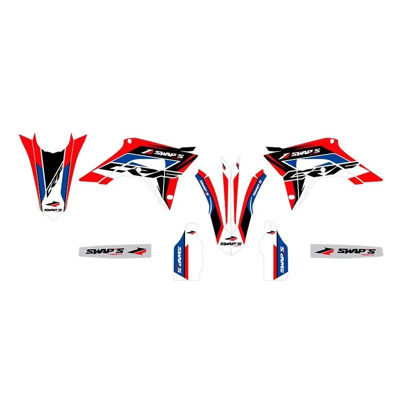Vásárlói kedvenc Kit Déco Diamond Light - HONDA CR-F 450 - Rouge