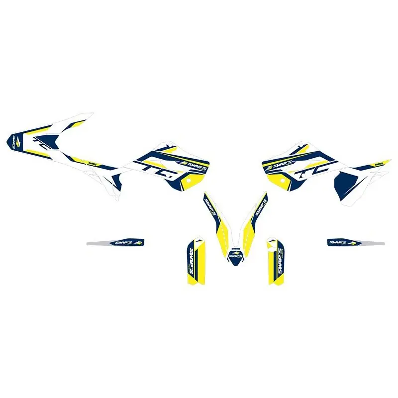 Biztonságos vásárlás Kit Déco Diamond Light - HUSQVARNA TC85 - Bleu