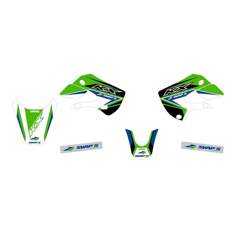 Kit déco Diamond Light - KAWASAKI KX65 - Vert Árengedmény