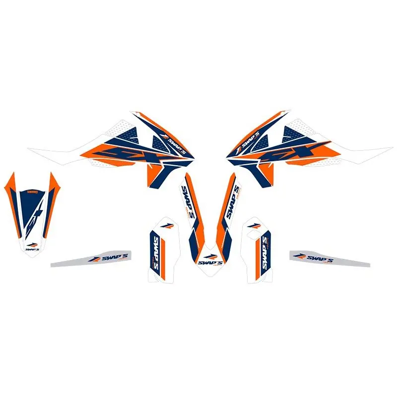 Bestseller Kit Déco Diamond Light - KTM SX - Orange