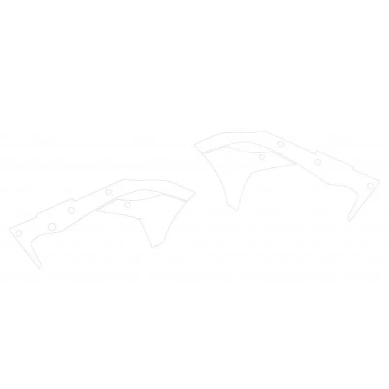 Kit De Protection Transparent Pour Plastiques - KAWASAKI KX-F 250 Kedvezményes ár