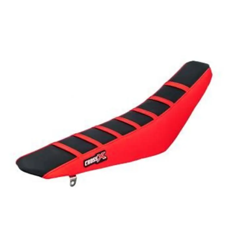 HOUSSE DE SELLE HONDA CRF 450 2021 CRF TOP BLACK- SIDE RED-STRIPES RED (M118-3BRR) Ajánlat