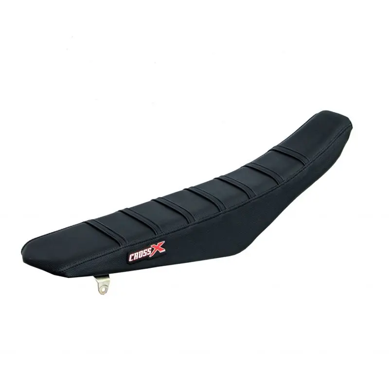 Kedvezményes ár HOUSSE DE SELLE SUZUKI DRZ 400 - TOP BLACK- SIDE BLACK-STRIPES BLACK