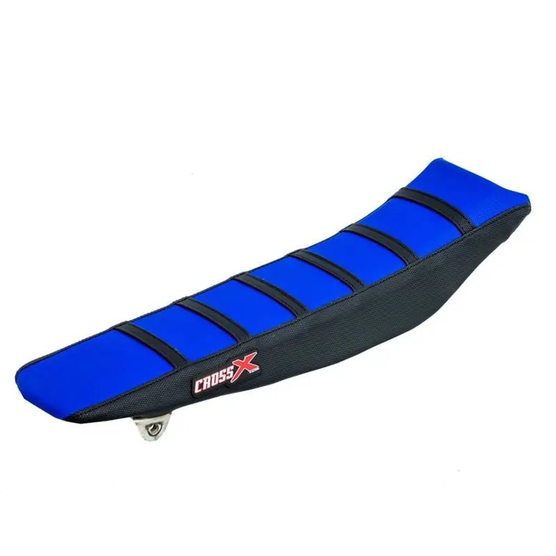 HOUSSE DE SELLE YAMAHA YZ 125-250 - TOP BLUE- SIDE BLACK-STRIPES BLACK Vásárlói kedvenc