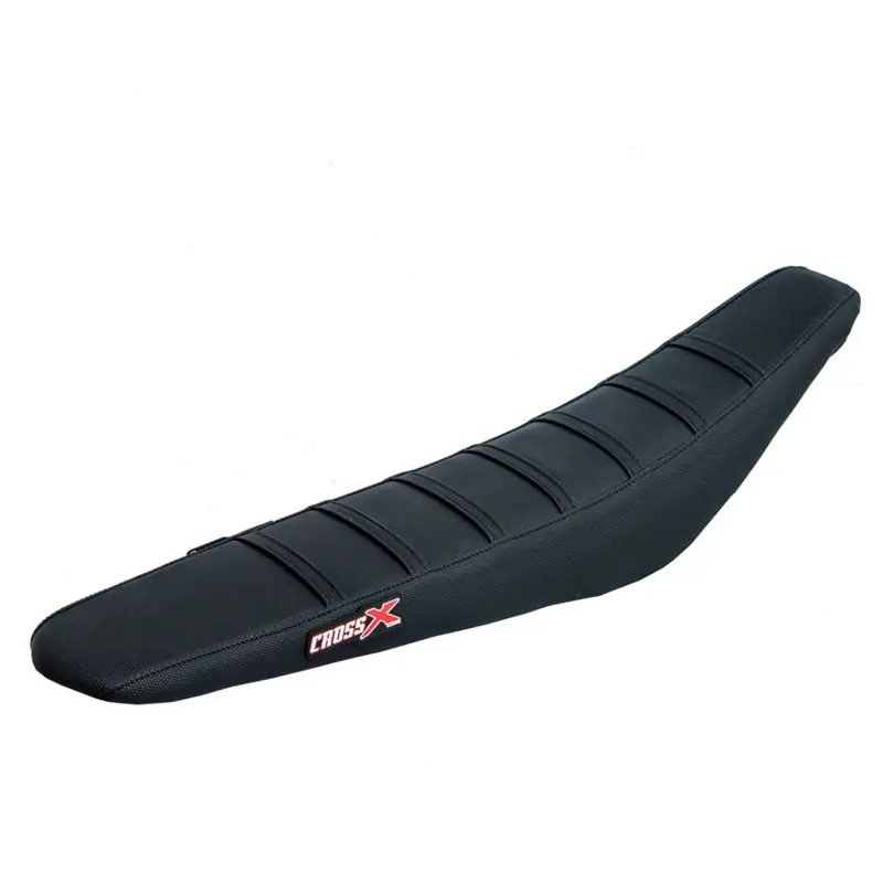 HOUSSE DE SELLE KTM SXF-SX , XC , EXC - TOP BLACK- SIDE BLACK-STRIPES BLACK Legkelendőbb