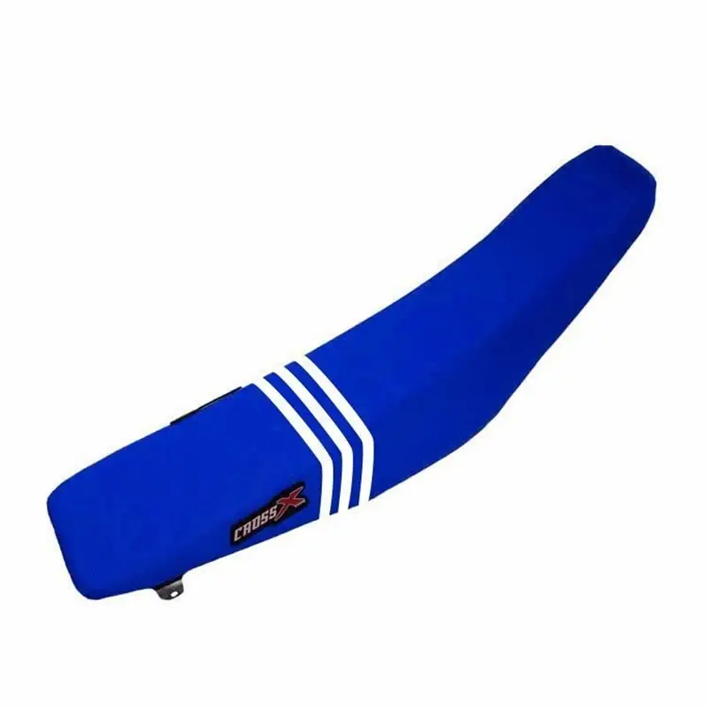 Akció HOUSSE DE SELLE KTM SXF 250-450 - SX 125-150-250 - COLOR BLUE - STRIPES 3 WHITE