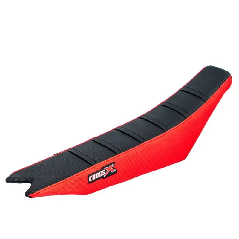 Kedvezményes ár HOUSSE DE SELLE BETA RR-RS - TOP BLACK- SIDE RED-STRIPES BLACK