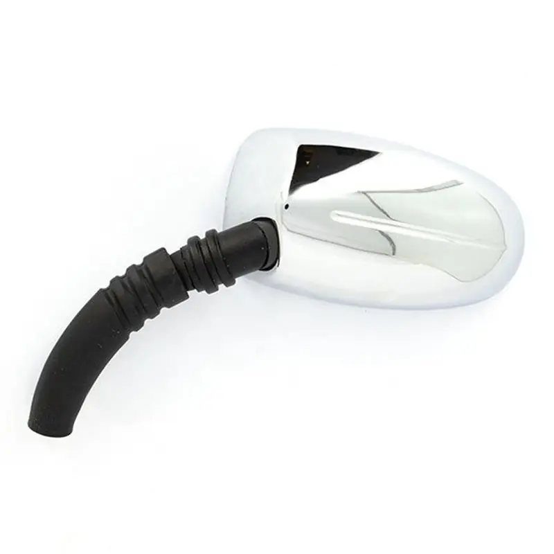 Azonnal elérhető Retroviseur Universel pour scooter M8 - Noir et Chrome - Gauche