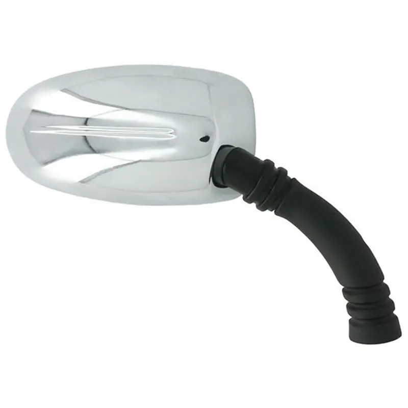 Retroviseur Universel pour scooter M8 - Noir et Chrome - Droit Árengedmény