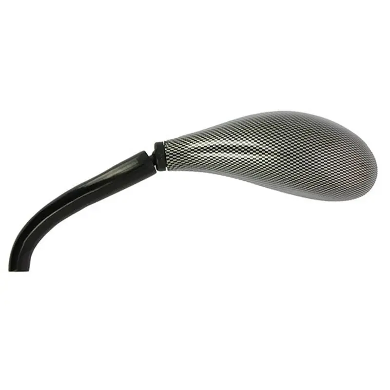 Alacsony ár Rétroviseur Universel Ovale - M8 + M10 - Look Carbone - Gauche