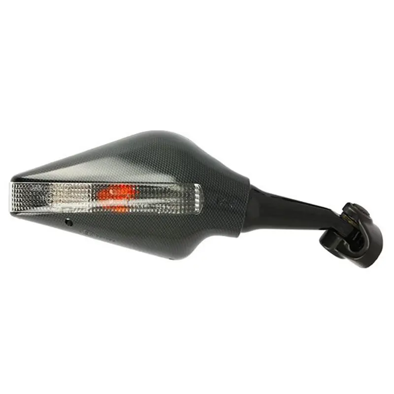 Expressz kézbesítés Rétroviseur pour carénage avec clignotant led intégré - look carbone - droit