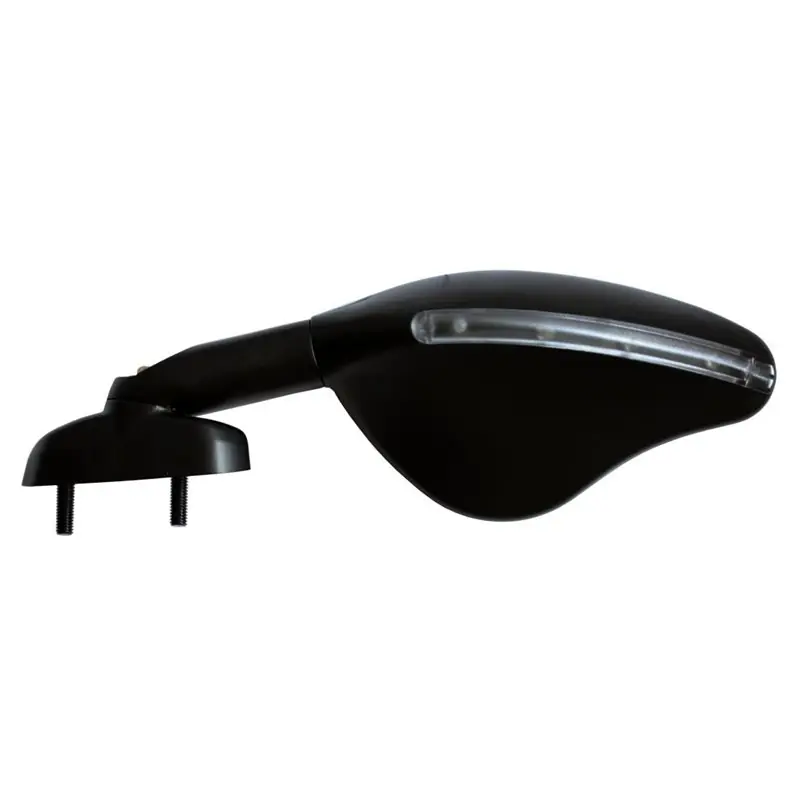 Rétroviseur Gauche Universel Cligno LED - Noir - M6 Gyors kiszállítás