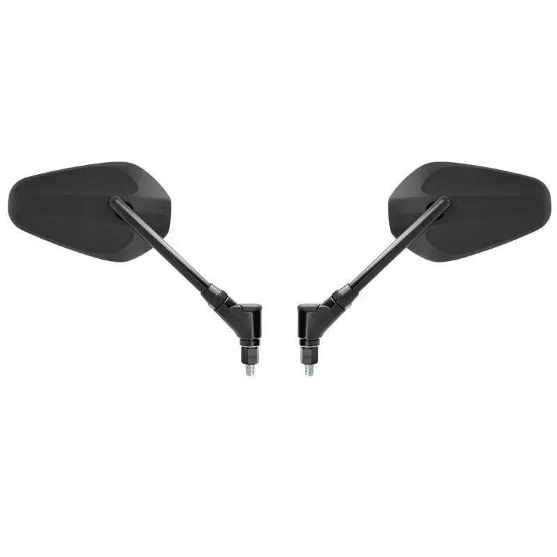 Olcsóbb Paire de rétroviseurs universels - M8 droit - Noir