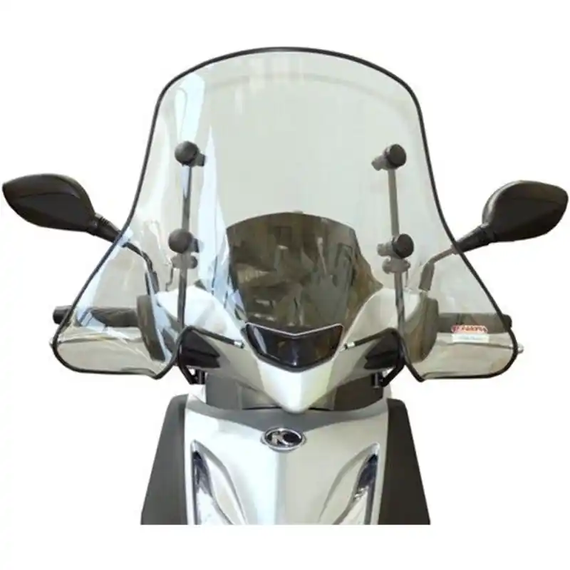 Gyors kiszállítás Parebrise pour Kymco Agility avec Bord PVC