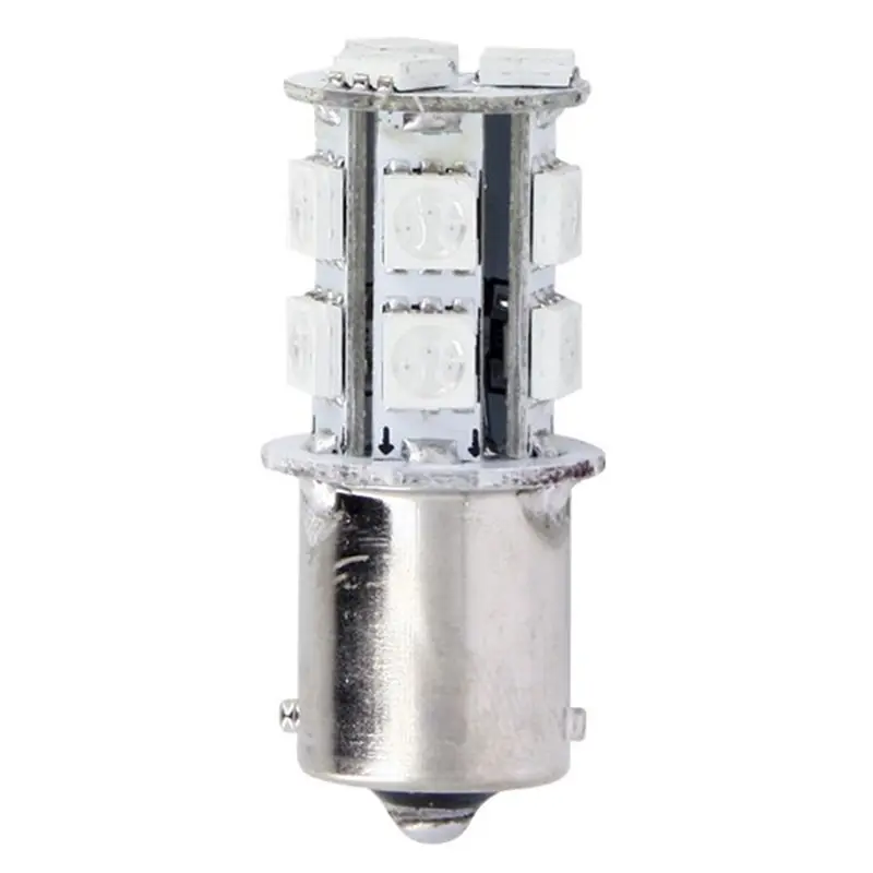 Ampoules de Projecteur 13 LEDs 12V 3.3W Orange - BA15S - Blister de 2 Ampoules Végkiárusítás