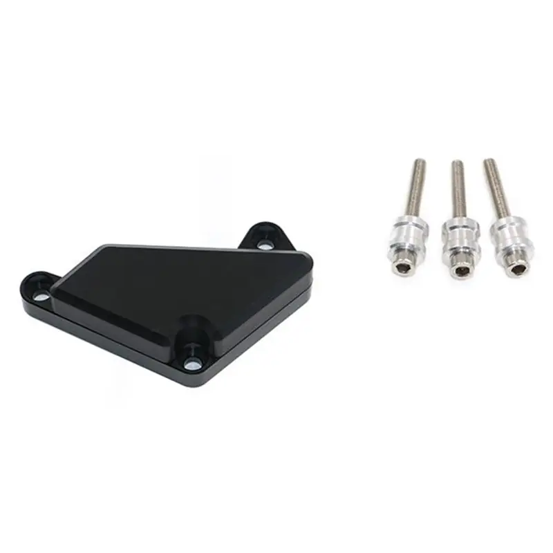 Kit Protection de Carters CNC Anodisés Noir Z 1000 2010-2016 Droit Ne maradj le