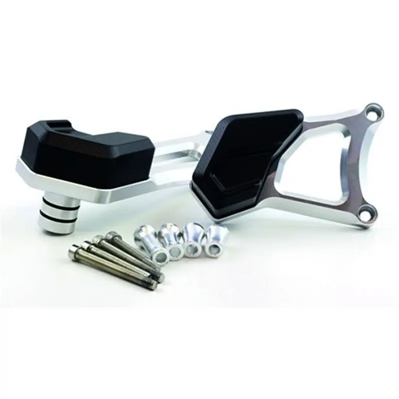 Korlátozott ajánlat Kit Protection de Carters CNC Anodisés Noir Brutale 675/800 Gauche et Droit