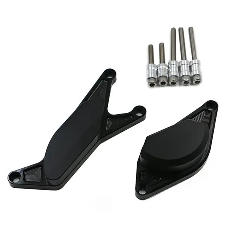 Kit Protection de Carters CNC Anodisés Noir GSR 600 / 750 Gauche et Droit Akciós ár