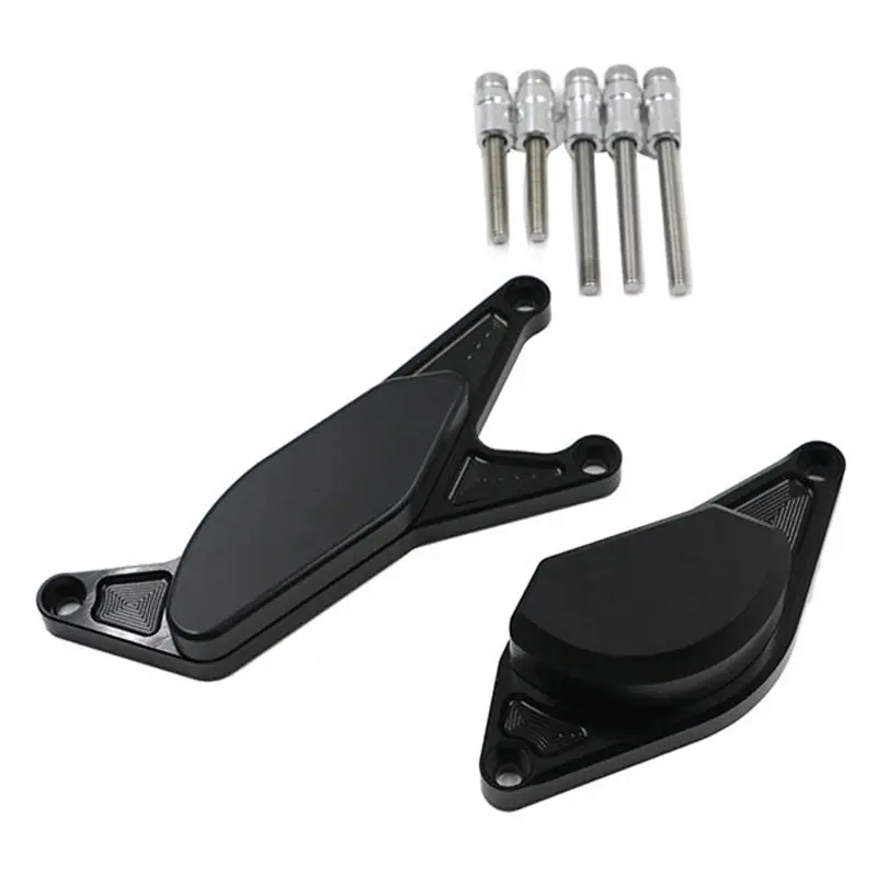 Kit Protection de Carters CNC Anodisés Noir GSX-S 1000 2015-2016 Gauche et Droit Nézd meg most