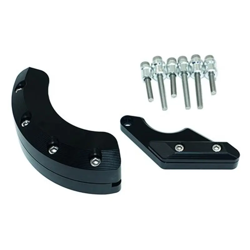 Nézd meg most Kit Protection de Carters CNC Anodisés Noir XJ6 2009-2013 Gauche et Droit