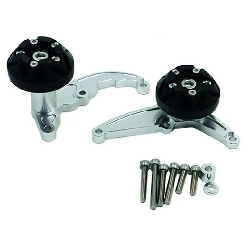 Kit Protection de Carters CNC Anodisés Noir CBR 600 RR 2007-2008 Gauche et Droit Rendeld meg most