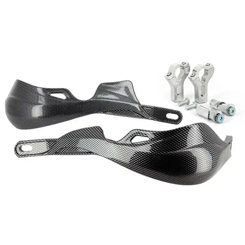 Vásárlói kedvenc Protège Mains Universel Look Carbone Pour Guidons Ø22 Structure Alu + Kit de Fix