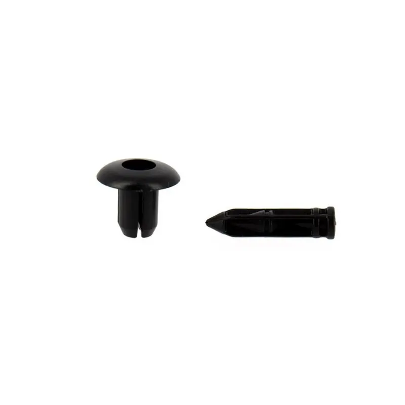 Alacsony ár Rivet clips plastique pour carénage - Noir - 10 pcs - M5