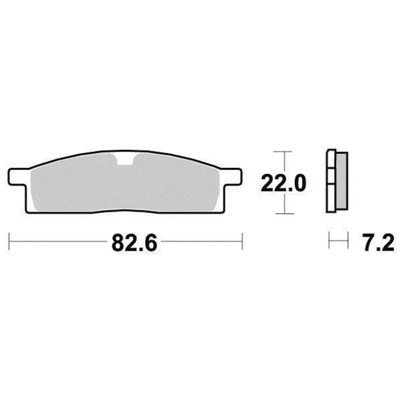Ajánlat Plaquette de frein Métal Fritté Sinter Grip Off Road - R90