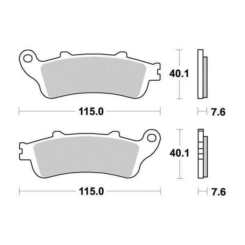 Plaquette de frein Métal Fritté Sinter Grip Road - R90 Újdonság