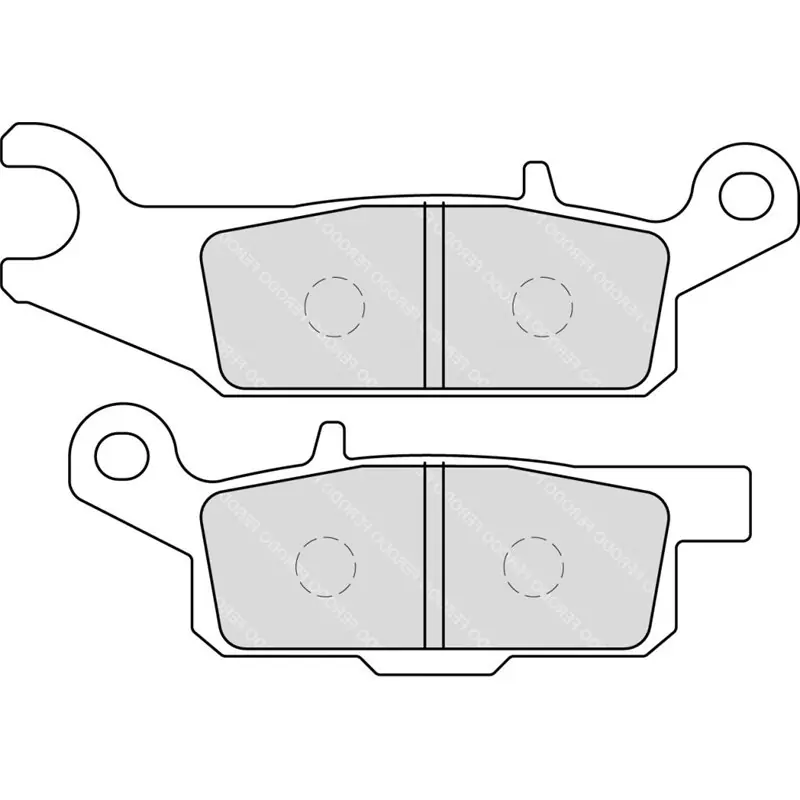 Ferodo - Plaquette de frein Organique Eco-Friction Route AVANT DROIT - R90 Outlet