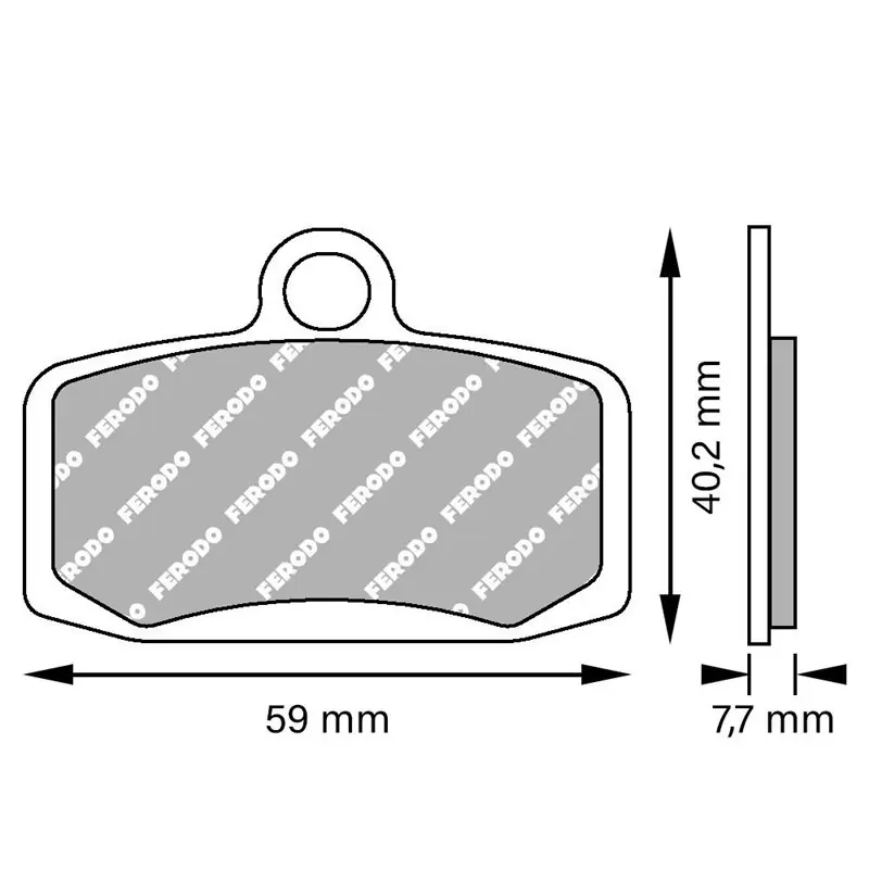 Legkelendőbb Plaquette de frein Métal Fritté Sinter Grip Off Road
