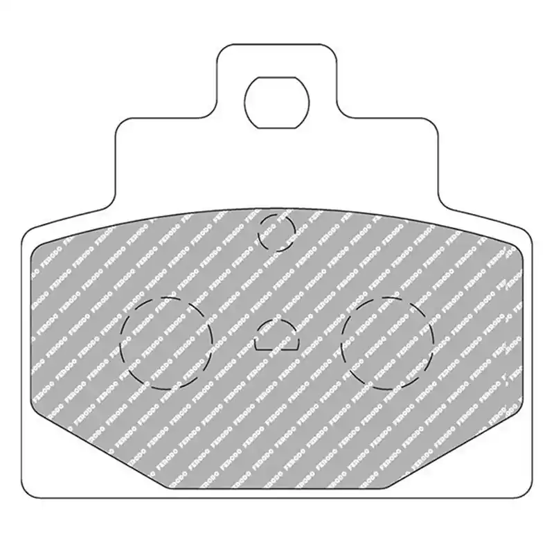 Utolsó esély PLAQUETTE FERODO ORGANIQUE ARGENTO SCOOTER - R90