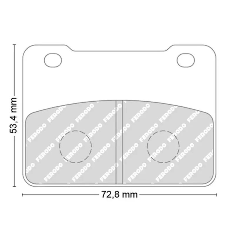 Plaquette de frein Organique Eco-Friction Route - R90 Szuper akció