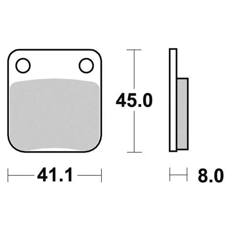 Azonnal elérhető Plaquette de frein Métal Fritté Sinter Grip Off Road - R90