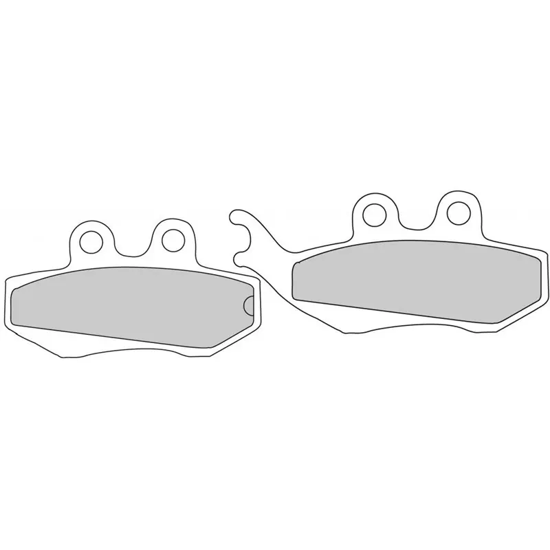 Vedd meg online Plaquette de frein Organique Eco-Friction Route - R90